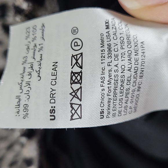 Chico's Women's Cheetah Print Jacket, Chico Size 0(4/6 US) - Picture 7 of 7